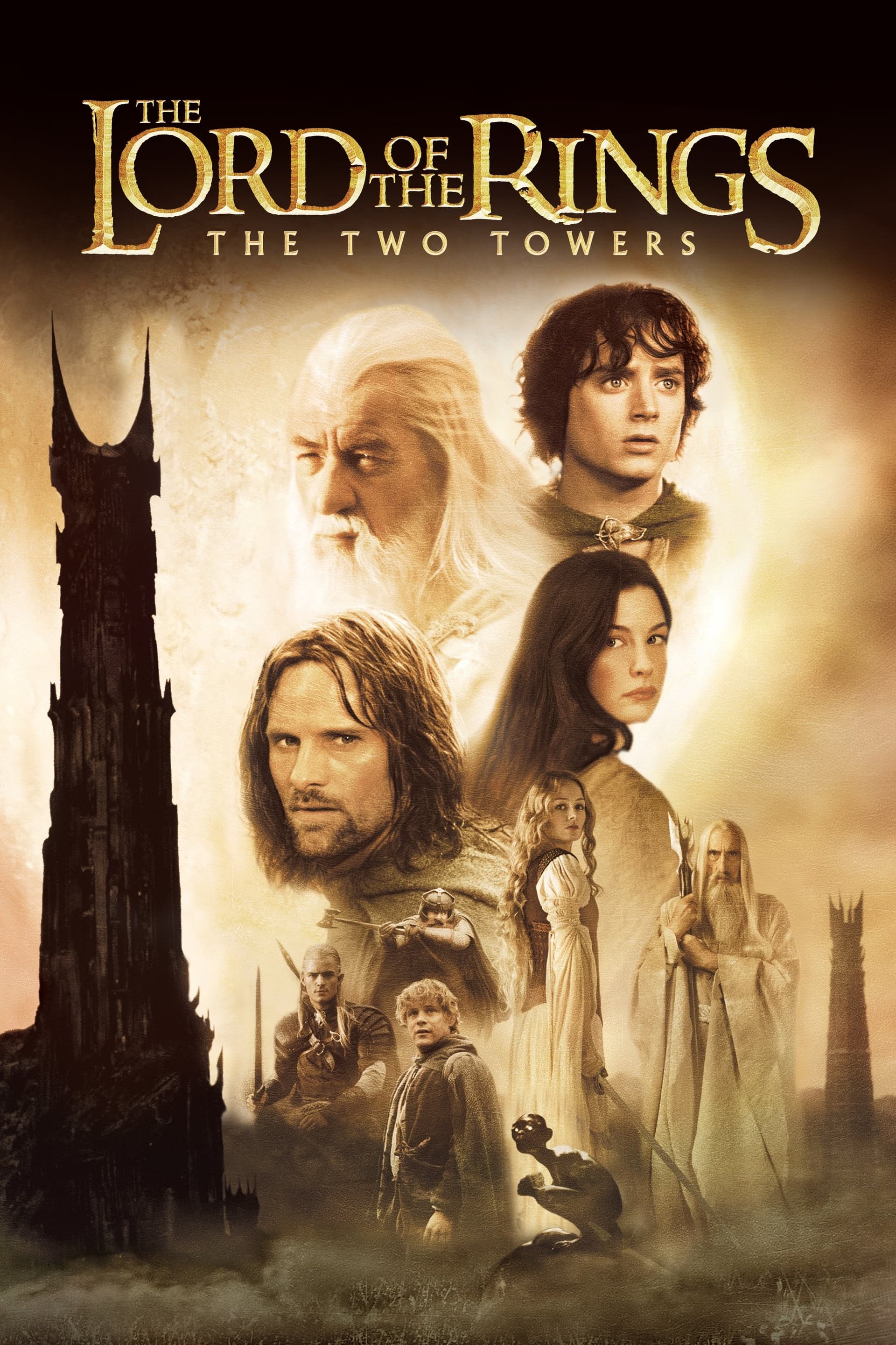 The Lord of the Rings: The Two Towers movie poster